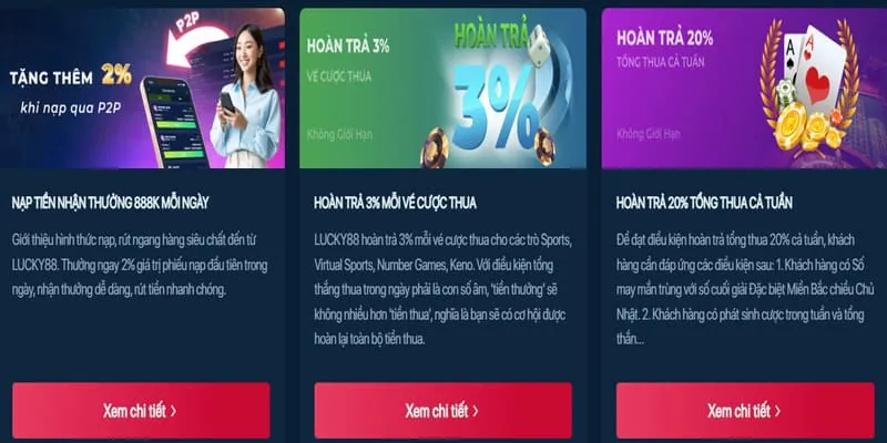 Ưu đãi đặc biệt cho các sự kiện thể thao lớn